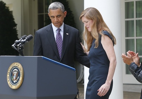 Samantha Power, Barack Obama, U.N. ambassador nominee