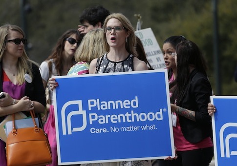 Planned Parenthood rally