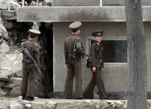 North Korean soldiers / AP