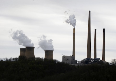 Coal-fired power plant in Pennsylvania