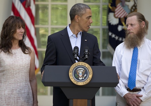 Barack Obama, Jani Bergdah, Bob Bergdahl