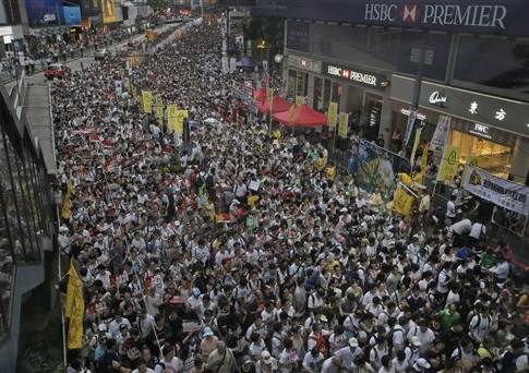 Pro-democracy protests in Hong Kong