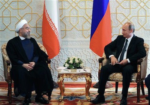 Hassan Rouhani, Vladimir Putin