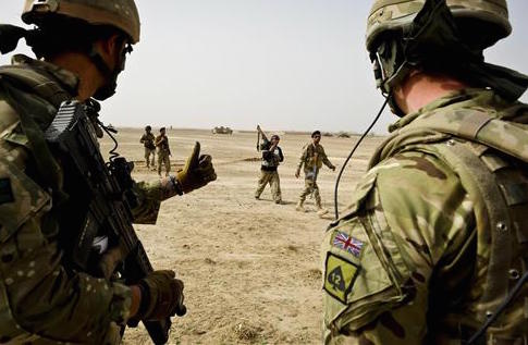 Troops in Afghanistan