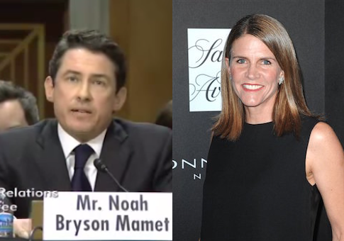 Noah Bryson Mamet and Colleen Bell