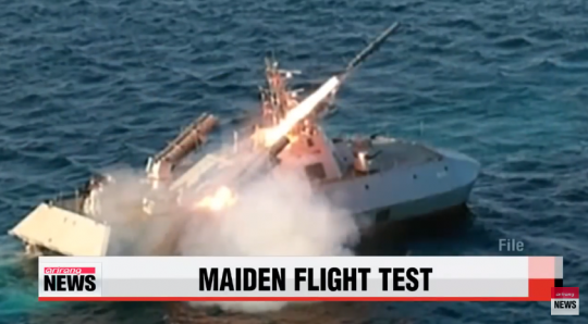 An earlier North Korea test of a submarine-launched ballistic missil