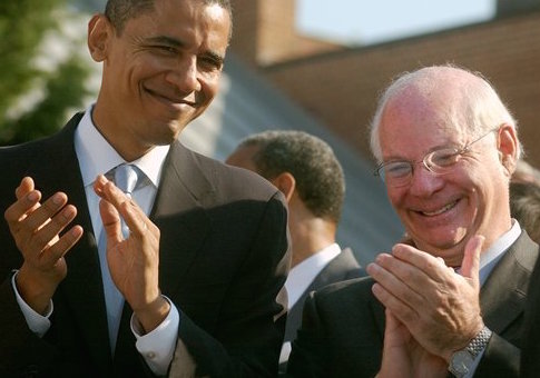 Ben Cardin and Barack Obama