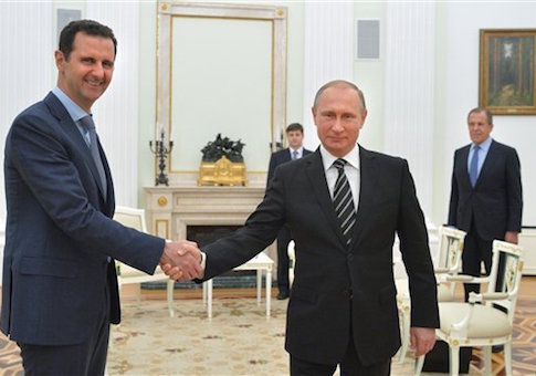 Vladimir Putin, Bashar Assad