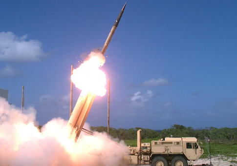 THAAD launch