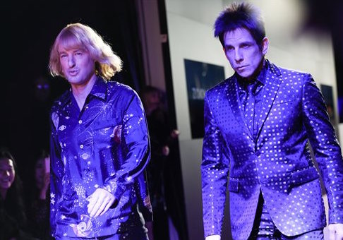 Actors Owen Wilson and Ben Stiller at the world premiere of “Zoolander 2”