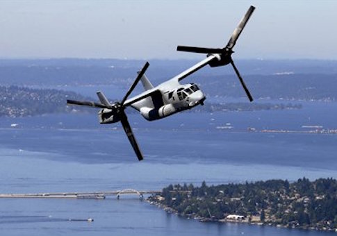 An MV-22B Osprey