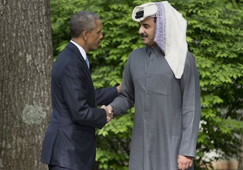 Barack Obama, Tamim bin hamad
