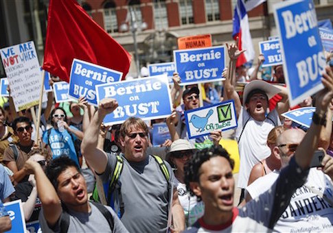 Bernie Sanders rally