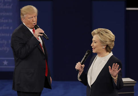Donald Trump, Hillary Clinton