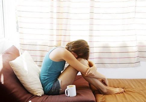 depressed girl