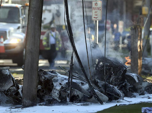 Plane Crash East Hartford