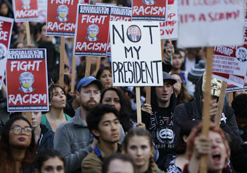 Trump protest in Washington /