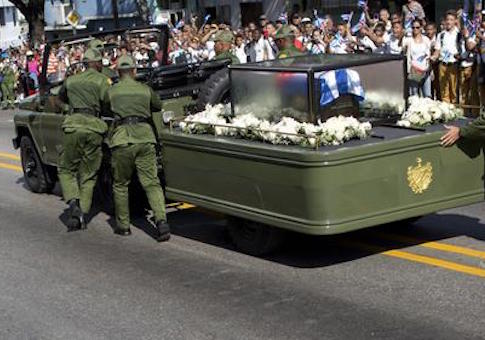 Castro death jeep