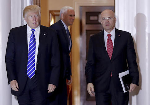 Andy Puzder,Donald Trump