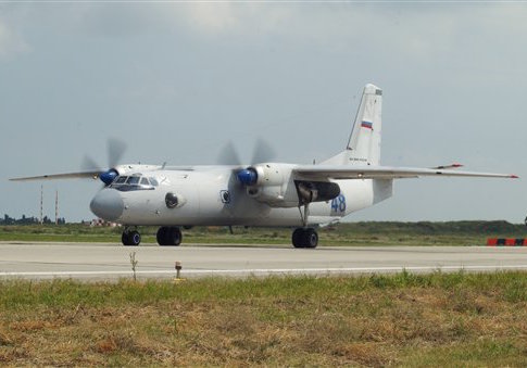 An An-26 airplane