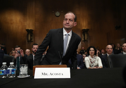 Labor Secretary nominee Alexander Acosta