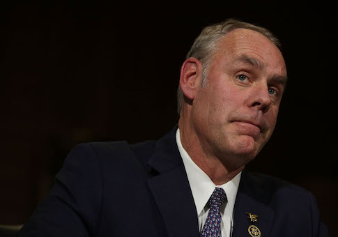Interior Secretary Ryan Zinke