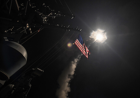 US Launches Airstrikes Against Syrian BAse