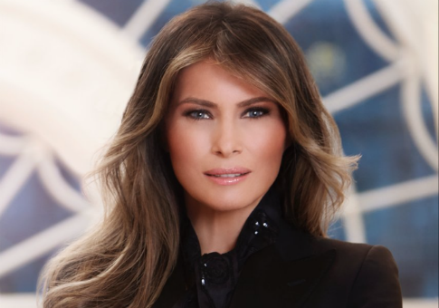 First Lady Melanie Trump White House portrait / Twitter
