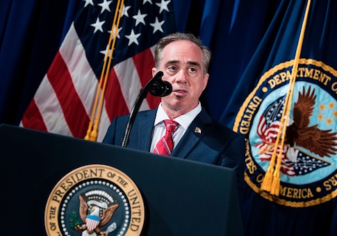 US Secretary of Veterans Affairs David J. Shulkin
