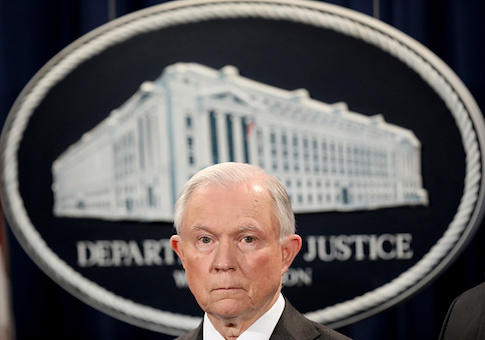 Attorney General Jeff Sessions Receives Award From The Sergeants Benevolent Association of New York City