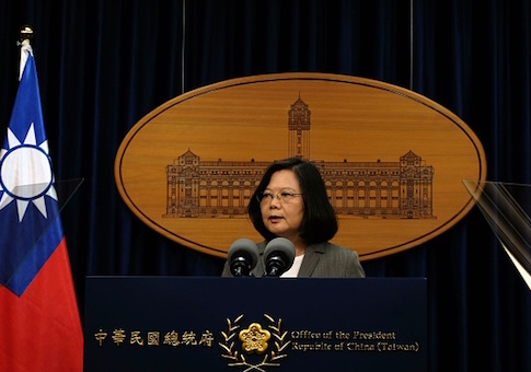 Taiwan's President Tsai Ing-wen