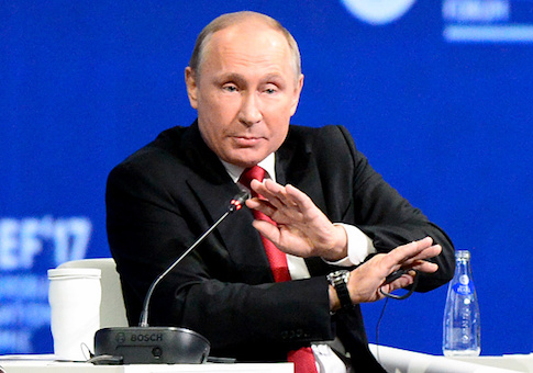 Russian President Vladimir Putin