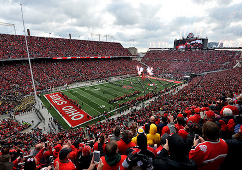 A general view of Ohio Stadium