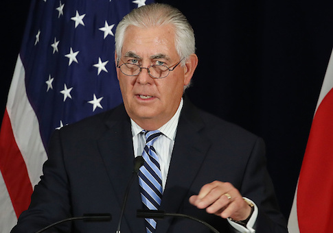 Secretary of State Rex Tillerson