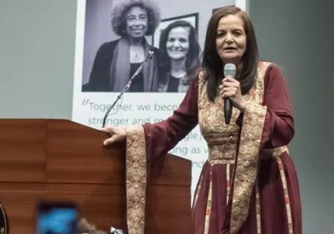 Convicted terrorist Rasmea Odeh / Twitter