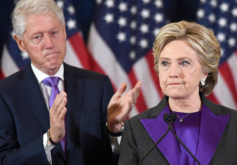 Hillary and Bill Clinton