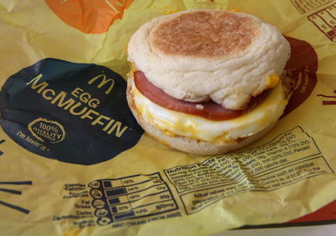 McDonalds calorie rule