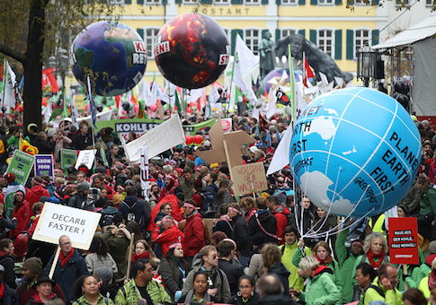 climate change protest