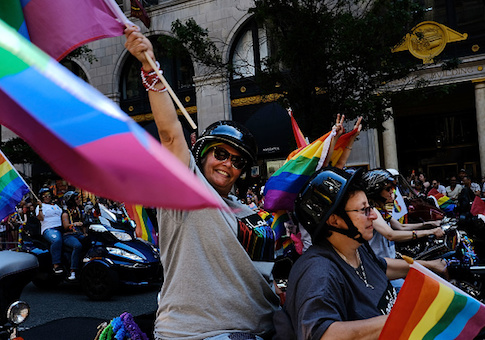 gay pride march