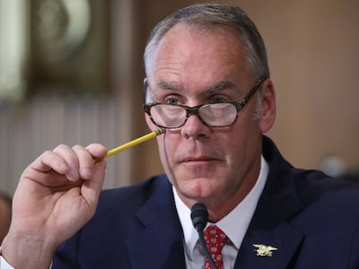 Interior Secretary Ryan Zinke