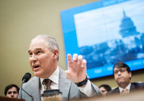 Environmental Protection Agency Administrator Scott Pruitt