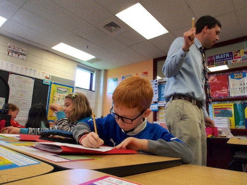 elementary school classroom