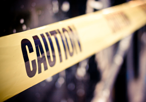 kentucky shooting caution tape