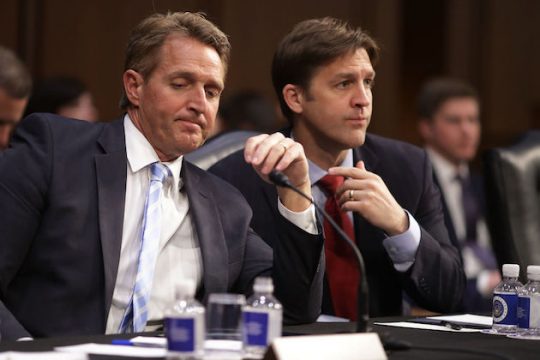 Sens. Jeff Flake and Ben Sasse