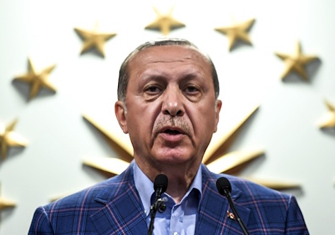 Turkish president Recep Tayyip Erdogan