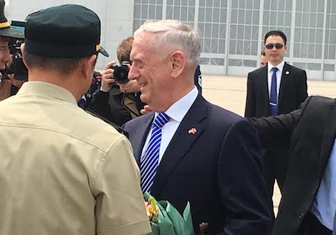 James Mattis in China