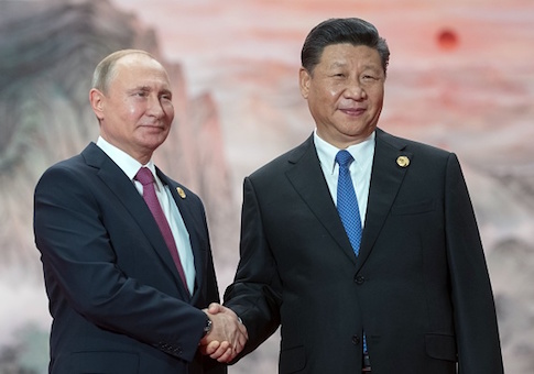 Russian President Vladimir Putin and Chinese President Xi Jinping