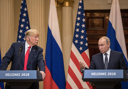 President Trump And President Putin Hold A Joint Press Conference After Summit