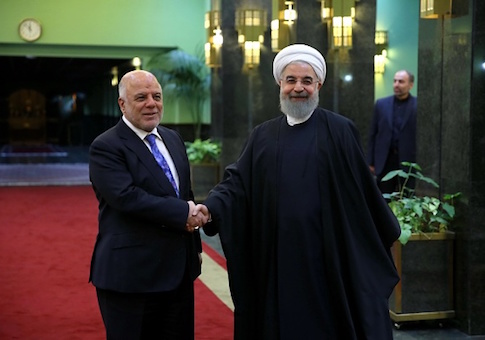 Iraqi Prime Minister Haider al-Abadi in Iran