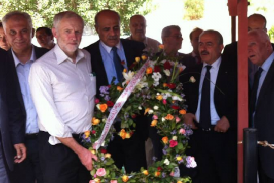 Corbyn wreath